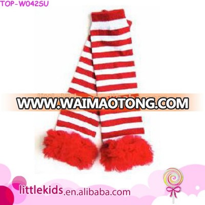 Baby Kids Stripe Ruffle Legwarmer / Leg Warmers Wholesale