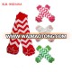 Newest Yiwu Baby Leg Warmers Boy's Girls' Legging Tights Christmas Socks Infant Toddler Ruffle red white stripe Leg warmer Baby