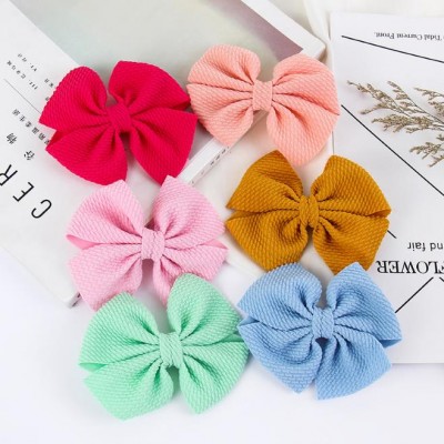 Boutique 30 Candy Colors Kids Cute Hair Clips Hairpin Baby Girls Bow Clips Hair Accessories